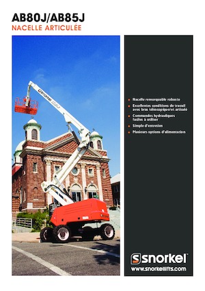 Zglobna podizna platforma na kotačima Snorkel AB85J