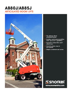 Zglobna podizna platforma na kotačima Snorkel AB85J