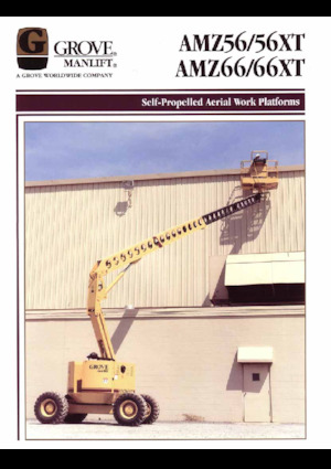 Zglobna podizna platforma na kotačima Grove-Manlift AMZ 66 XT