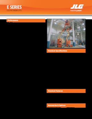 Zglobna podizna platforma na kotačima JLG E400AN