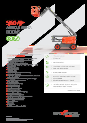 Zglobna podizna platforma na kotačima Skyjack SJ 60 AJ+