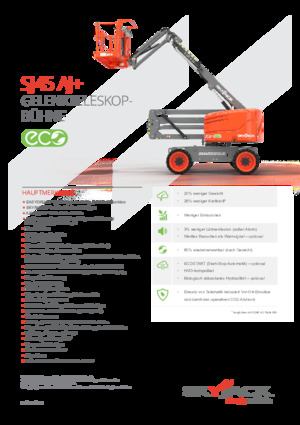 Zglobna podizna platforma na kotačima Skyjack SJ45 AJ+