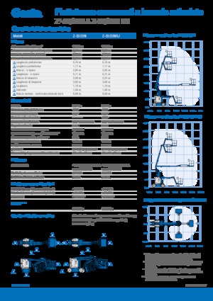 Zglobna podizna platforma na kotačima Genie Z-30/20N RJ
