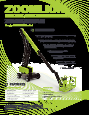 Zglobna podizna platforma na kotačima Zoomlion ZA46JE