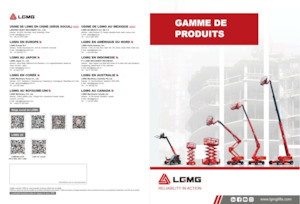 Zglobna podizna platforma na kotačima LGMG  A14JE-2