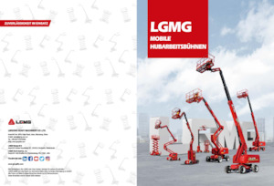 Zglobna podizna platforma na kotačima LGMG  A13JE-LI