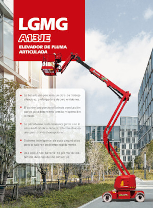 Zglobna podizna platforma na kotačima LGMG  A13JE-LI