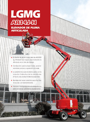 Zglobna podizna platforma na kotačima LGMG  AR14J-H