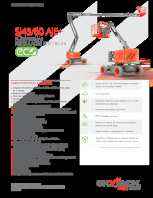 Zglobna podizna platforma na kotačima Skyjack SJ60 AJE+