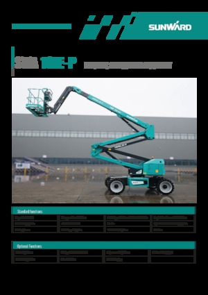 Zglobna podizna platforma na kotačima Sunward SWA18JE-P