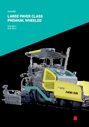 Asfaltni finišeri na kotačima Ammann AFW 600-3