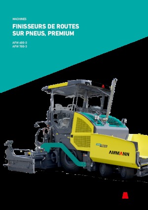Asfaltni finišeri na kotačima Ammann AFW 600-3