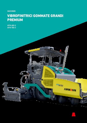 Asfaltni finišeri na kotačima Ammann AFW 600-3