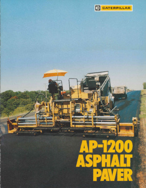 Asfaltni finišeri na kotačima Caterpillar AP1200