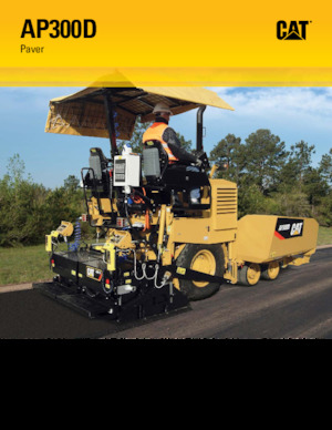 Asfaltni finišeri na kotačima Caterpillar AP300D