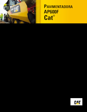 Asfaltni finišeri na kotačima Caterpillar AP600F