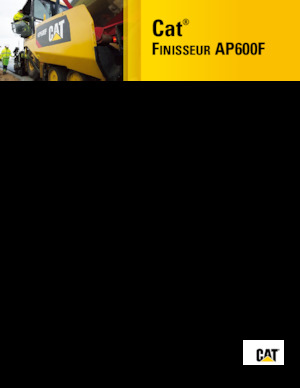 Asfaltni finišeri na kotačima Caterpillar AP600F