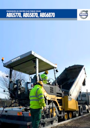 Asfaltni finišeri na kotačima Volvo P6870C ABG