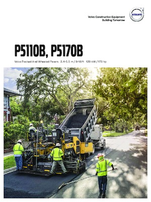 Asfaltni finišeri na kotačima Volvo P5170B