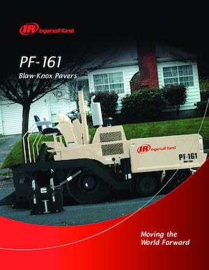 Asfaltni finišeri na kotačima Blaw-Knox PF 161