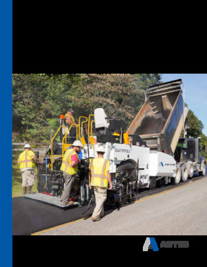 Asfaltni finišeri na kotačima Astec ROADTEC RP-190