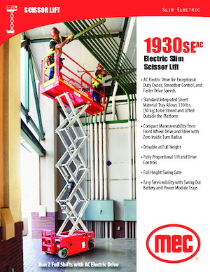 Dizalice na škare na kotačima MEC 1930SEAC Slim
