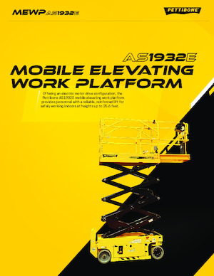 Dizalice na škare na kotačima Pettibone AS1932E
