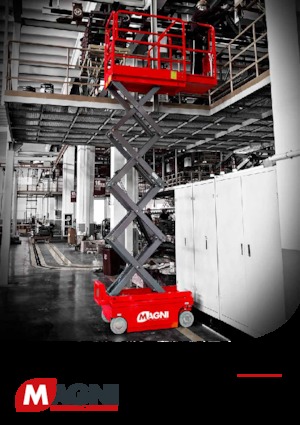 Dizalice na škare na kotačima MAGNI ES0607EP