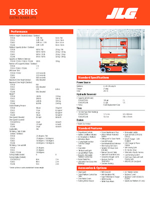 Dizalice na škare na kotačima JLG ES2632