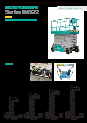 Dizalice na škare na kotačima Imer IM 10122