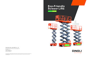Dizalice na škare na kotačima Dingli JCPT1012PA