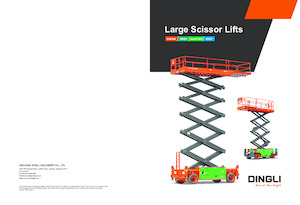 Dizalice na škare na kotačima Dingli JCPT1823RTB