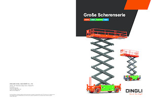 Dizalice na škare na kotačima Dingli JCPT1912DC