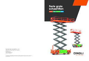 Dizalice na škare na kotačima Dingli JCPT1912DCL