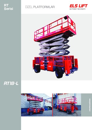 Dizalice na škare na kotačima ELS Lift RT 18-L