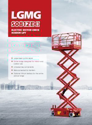 Dizalice na škare na kotačima LGMG  S0812EII-Li