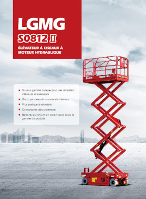 Dizalice na škare na kotačima LGMG  S0812II 