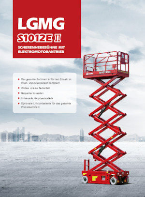 Dizalice na škare na kotačima LGMG  S1012EII-Li