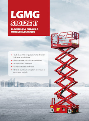 Dizalice na škare na kotačima LGMG  S1012EII-Li