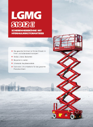 Dizalice na škare na kotačima LGMG  S1012II-Li