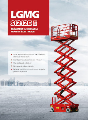 Dizalice na škare na kotačima LGMG  S1212EII-Li