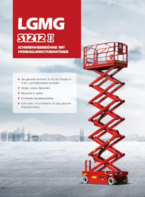 Dizalice na škare na kotačima LGMG  S1212II 