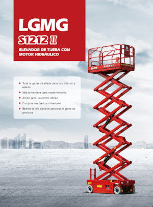 Dizalice na škare na kotačima LGMG  S1212II 