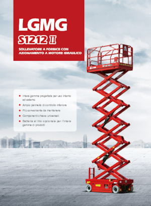 Dizalice na škare na kotačima LGMG  S1212II 