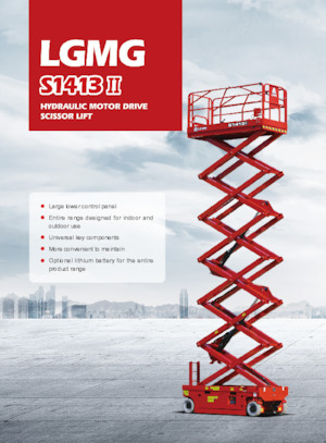 Dizalice na škare na kotačima LGMG  S1413II-Li