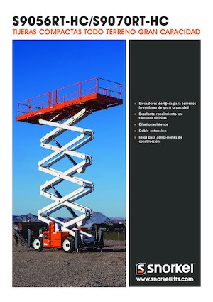 Dizalice na škare na kotačima Snorkel S9056RT-HC
