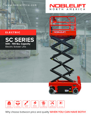 Dizalice na škare na kotačima Noblelift SC2632EN