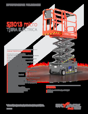 Dizalice na škare na kotačima Skyjack SJ3013 micro 