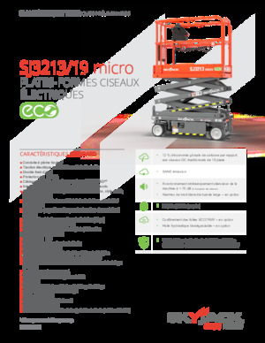 Dizalice na škare na kotačima Skyjack SJ3213 micro