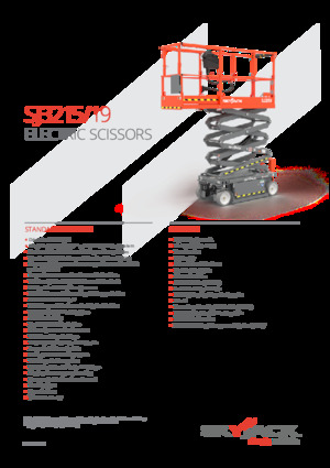 Dizalice na škare na kotačima Skyjack SJ3219 